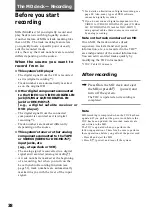 Preview for 38 page of Sony DHC-EX880MD Operating Instructions Manual