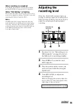 Предварительный просмотр 51 страницы Sony DHC-EX880MD Operating Instructions Manual