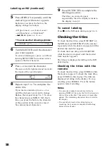 Preview for 58 page of Sony DHC-EX880MD Operating Instructions Manual