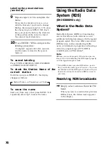 Preview for 70 page of Sony DHC-EX880MD Operating Instructions Manual