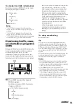 Preview for 71 page of Sony DHC-EX880MD Operating Instructions Manual