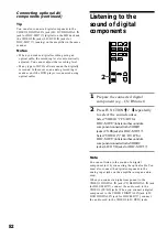 Preview for 82 page of Sony DHC-EX880MD Operating Instructions Manual