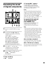 Предварительный просмотр 83 страницы Sony DHC-EX880MD Operating Instructions Manual