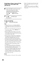 Preview for 86 page of Sony DHC-EX880MD Operating Instructions Manual