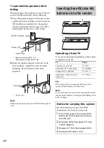 Preview for 12 page of Sony DHC-FLX5D Operating Instructions Manual
