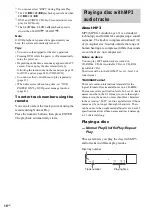 Preview for 18 page of Sony DHC-FLX5D Operating Instructions Manual