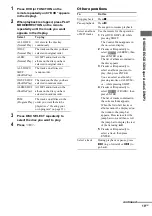 Предварительный просмотр 19 страницы Sony DHC-FLX5D Operating Instructions Manual