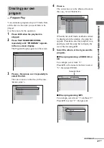 Предварительный просмотр 21 страницы Sony DHC-FLX5D Operating Instructions Manual