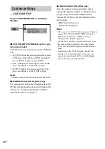 Preview for 28 page of Sony DHC-FLX5D Operating Instructions Manual