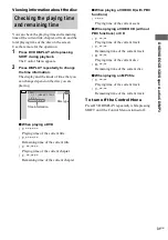 Preview for 31 page of Sony DHC-FLX5D Operating Instructions Manual