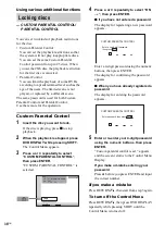 Preview for 36 page of Sony DHC-FLX5D Operating Instructions Manual