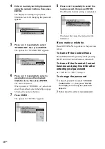 Preview for 38 page of Sony DHC-FLX5D Operating Instructions Manual