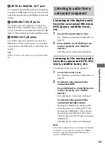 Preview for 59 page of Sony DHC-FLX5D Operating Instructions Manual