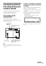 Preview for 9 page of Sony DHC-MD313 - System Rack Operating Instructions Manual