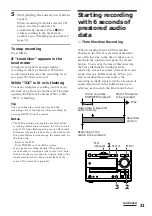 Предварительный просмотр 31 страницы Sony DHC-MD313 - System Rack Operating Instructions Manual