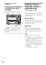 Предварительный просмотр 34 страницы Sony DHC-MD313 - System Rack Operating Instructions Manual