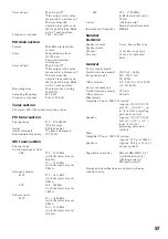 Preview for 57 page of Sony DHC-MD313 - System Rack Operating Instructions Manual