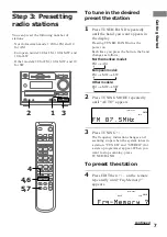 Предварительный просмотр 7 страницы Sony DHC-MD333 - Mini Hi Fi Component System Operating Instructions Manual