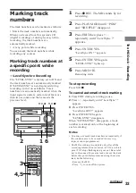 Preview for 33 page of Sony DHC-MD333 - Mini Hi Fi Component System Operating Instructions Manual