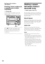 Preview for 34 page of Sony DHC-MD333 - Mini Hi Fi Component System Operating Instructions Manual