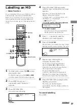 Preview for 37 page of Sony DHC-MD333 - Mini Hi Fi Component System Operating Instructions Manual