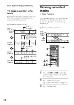 Preview for 40 page of Sony DHC-MD333 - Mini Hi Fi Component System Operating Instructions Manual