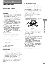 Предварительный просмотр 51 страницы Sony DHC-MD333 - Mini Hi Fi Component System Operating Instructions Manual