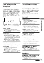 Предварительный просмотр 53 страницы Sony DHC-MD333 - Mini Hi Fi Component System Operating Instructions Manual