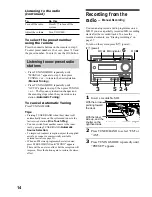 Предварительный просмотр 14 страницы Sony DHC-MD373 Operating Instructions Manual