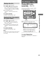 Preview for 21 page of Sony DHC-MD373 Operating Instructions Manual