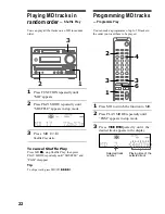 Preview for 22 page of Sony DHC-MD373 Operating Instructions Manual