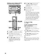 Предварительный просмотр 32 страницы Sony DHC-MD373 Operating Instructions Manual