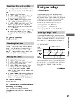 Предварительный просмотр 37 страницы Sony DHC-MD373 Operating Instructions Manual