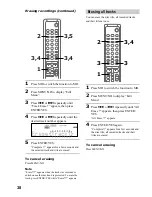 Предварительный просмотр 38 страницы Sony DHC-MD373 Operating Instructions Manual