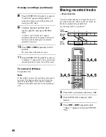 Preview for 40 page of Sony DHC-MD373 Operating Instructions Manual