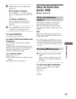 Preview for 47 page of Sony DHC-MD373 Operating Instructions Manual