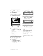 Preview for 6 page of Sony DHC-MD5 Operating Instructions Manual