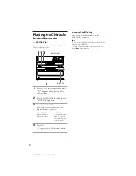 Preview for 16 page of Sony DHC-MD5 Operating Instructions Manual