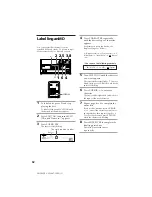 Предварительный просмотр 32 страницы Sony DHC-MD5 Operating Instructions Manual