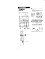 Предварительный просмотр 12 страницы Sony DHC-MD500 - Mini Hi Fi Component System Operating Instructions Manual