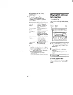 Preview for 24 page of Sony DHC-MD500 - Mini Hi Fi Component System Operating Instructions Manual