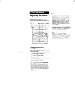 Предварительный просмотр 29 страницы Sony DHC-MD500 - Mini Hi Fi Component System Operating Instructions Manual