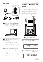 Preview for 5 page of Sony DHC-MD515 - Mini Hi Fi Component System Operating Instructions Manual