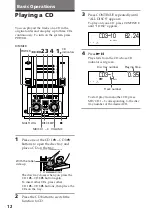 Preview for 12 page of Sony DHC-MD515 - Mini Hi Fi Component System Operating Instructions Manual