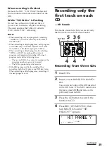 Preview for 39 page of Sony DHC-MD515 - Mini Hi Fi Component System Operating Instructions Manual