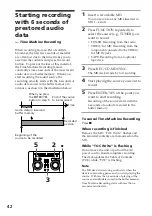 Предварительный просмотр 42 страницы Sony DHC-MD515 - Mini Hi Fi Component System Operating Instructions Manual