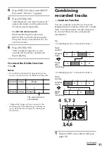 Предварительный просмотр 51 страницы Sony DHC-MD515 - Mini Hi Fi Component System Operating Instructions Manual