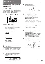 Preview for 55 page of Sony DHC-MD515 - Mini Hi Fi Component System Operating Instructions Manual