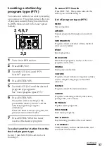 Preview for 57 page of Sony DHC-MD515 - Mini Hi Fi Component System Operating Instructions Manual