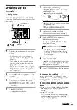 Предварительный просмотр 59 страницы Sony DHC-MD515 - Mini Hi Fi Component System Operating Instructions Manual